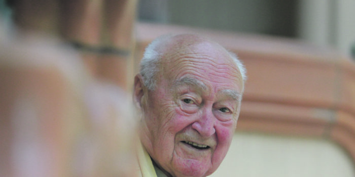A 88 éves Bela Duranci köszöntése